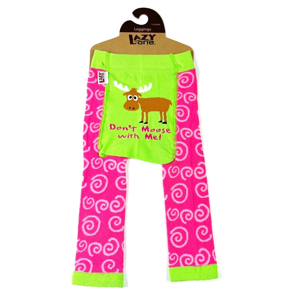 NEW Lazy One Don’t Moose With Me Leggings